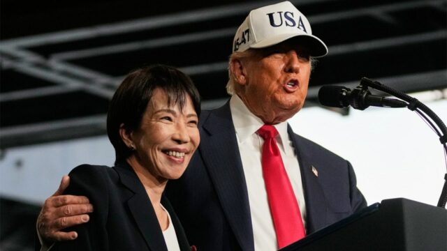 Trump diz que mísseis para os F-35 do Japão chegarão Trump diz que mísseis para os F-35 do Japão chegarão ‘esta semana’ durante visita ao USS George Washington