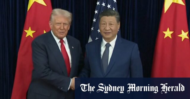 Trump e Xi se reúnem pela primeira vez em seis Trump e Xi se reúnem pela primeira vez em seis anos em meio a uma guerra comercial prejudicial