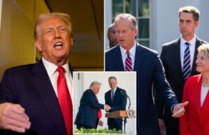 Trump exige que os republicanos do Senado invoquem ‘opção nuclear’ para acabar com a paralisação do governo ‘destruidor de países’ Trump exige que os republicanos do Senado invoquem 'opção nuclear' para acabar com a paralisação do governo 'destruidor de países'