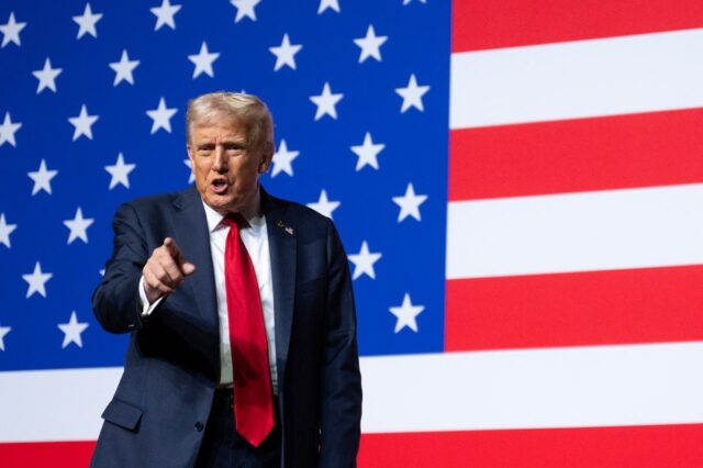 Trump expressa a eleição política de médio prazo 'preocupação' 

