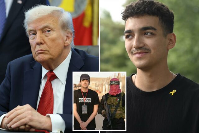 Trump para sediar Edan Alexander, americano que passou 584 dias no cativeiro do Hamas, na Casa Branca para comemorar o 7 de outubro de aniversário de 7 de outubro 

