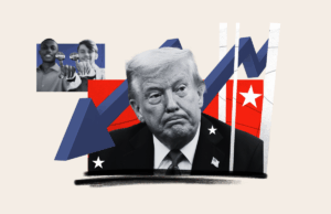 Trump perdendo terreno com os eleitores que impulsionaram seus ganhos de 2024 Trump perdendo terreno com os eleitores que impulsionaram seus ganhos de 2024