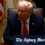 Trump repreende repórter australiano