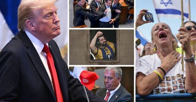 Trump se banha em elogios israelenses quando últimos reféns vivos são libertados

