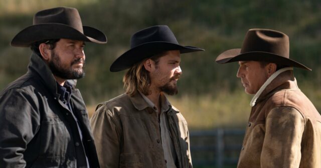 Tudo o que você precisa entender sobre a ramificação Kayce Kevin Costner evita a pergunta sobre não falar com Luke Grimes desde a chocante saída 401 de Yellowstone