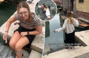 Turista italiano culpa a péssima navegação do Google após cair no canal – eis por que você não deve usar o mapa em Veneza Guzenda.