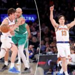 Tyler Kolek aproveitando ao máximo a primeira verdadeira oportunidade de rotação dos Knicks