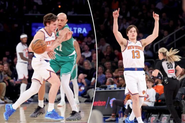 Tyler Kolek aproveitando ao máximo a primeira verdadeira oportunidade de Tyler Kolek aproveitando ao máximo a primeira verdadeira oportunidade de rotação dos Knicks