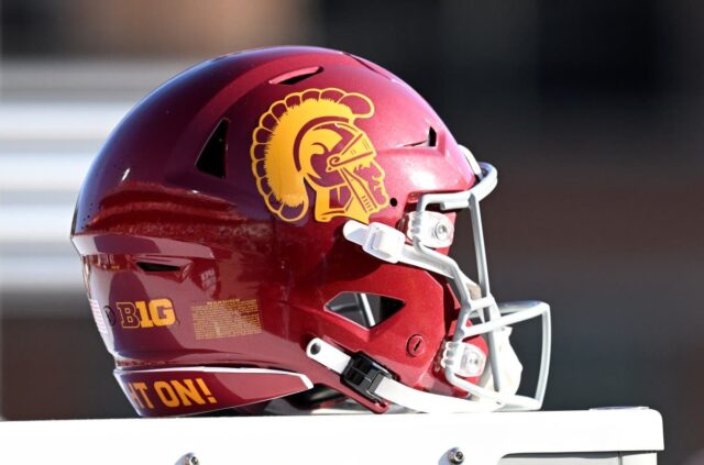 College football helmet, USC Trojans