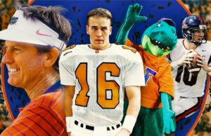 Um odiador de todos os tempos, anos de cor e uma competição como nada mais: os Mannings vs. Florida Um odiador de todos os tempos, anos de cor e uma competição como nada mais: os Mannings vs. Florida