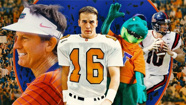 Um odiador de todos os tempos, anos de cor e uma competição como nada mais: os Mannings vs. Florida 

