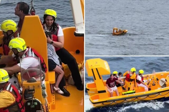 Uma jovem que caiu do cruzeiro Disney Dream recebeu ordem para minha mãe posar em frente a uma vigia aberta


