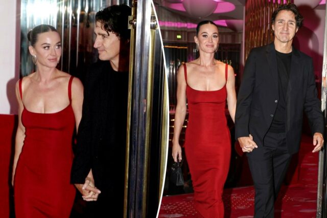Veja Katy Perry e Justin Trudeau de mãos dadas na primeira aparição pública como casal

