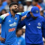 Vice-capitão indiano Shreyas Iyer hospitalizado em Sydney com lesão interna