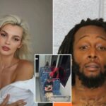 Vídeo arrepiante mostra o assassino acusado de sangue frio de Iryna Zarutska saindo calmamente do trem de Charlotte após esfaqueamento fatal