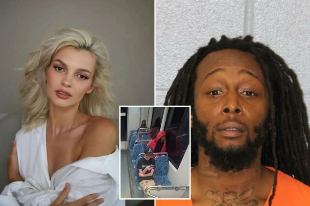 Vídeo arrepiante mostra o assassino acusado de sangue frio de Iryna Zarutska saindo calmamente do trem de Charlotte após esfaqueamento fatal

