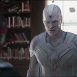 Vídeo de 'Vision Pursuit': Paul Bettany estrela como White Vision junto com Ultron, variações humanas de Jarvis e Friday - e também seu filho Tommy