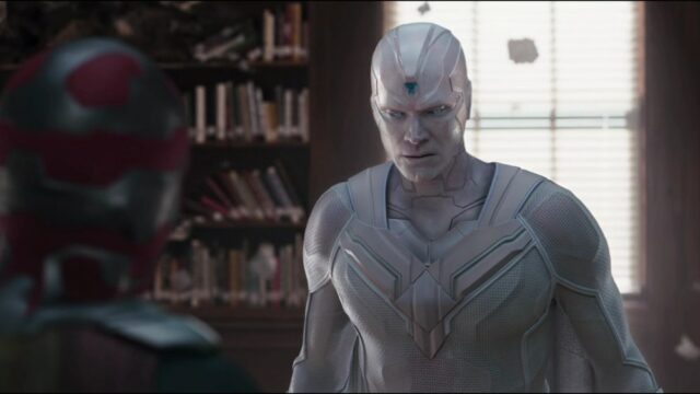 Vídeo de 'Vision Pursuit': Paul Bettany estrela como White Vision junto com Ultron, variações humanas de Jarvis e Friday - e também seu filho Tommy 

