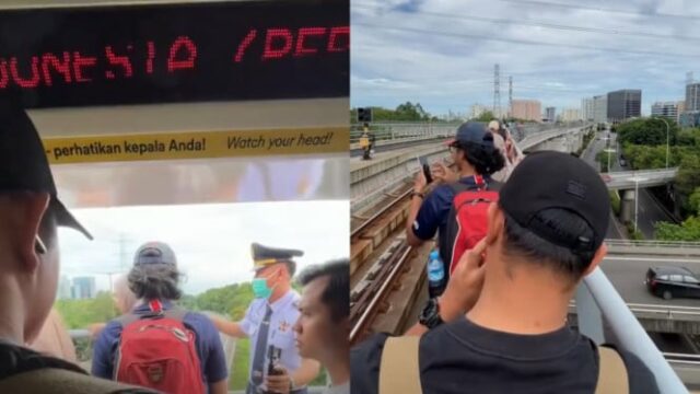 Virais! No momento em que o VLT quebrou, 653 passageiros Virais! No momento em que o VLT quebrou, 653 passageiros foram forçados a descer e andar nos trilhos
