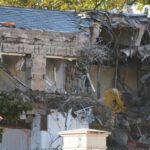 Visão chocante: ala inteira da Casa Branca deixada em pedaços