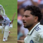Vista | Índia vs Índias Ocidentais: Kuldeep Yadav Hoodwinks Shai Hope with Dogleg