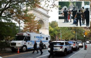 Vizinhos aplaudem a enorme apreensão de drogas no Washington Square Park por expulsar traficantes e viciados: ‘Faz-me sentir seguro’ Vizinhos aplaudem a enorme apreensão de drogas no Washington Square Park por expulsar traficantes e viciados: 'Faz-me sentir seguro'