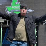 wwe legend the undertaker at a nascar event in texas
