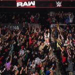 wwe fans react during live raw show
