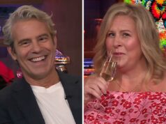 ‘WWHL’: Bridget Everett surpreende Andy Cohen ao admitir que fez sexo no banheiro dele 'WWHL': Bridget Everett surpreende Andy Cohen ao admitir que fez sexo no banheiro dele