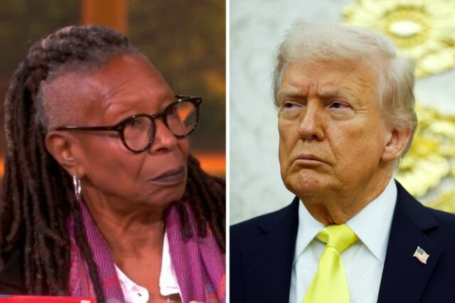 Whoopi Goldberg afirma que Trump quer transformar a América em Whoopi Goldberg afirma que Trump quer transformar a América em 'o aprendiz': “Não sei se quero jogar esse jogo”