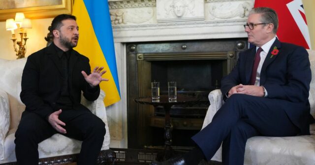 Keir Starmer, Volodymyr Zelenskyy 