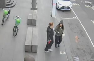 ‘Ela ainda fica muito assustada quando está em público’: fala a família da vítima de esfaqueamento em Melbourne Uma captura da filmagem CCTV de um ataque aleatório de esfaqueamento no CBD de Melbourne em outubro