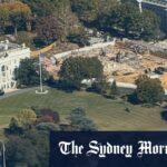 O presidente Donald Trump disse num jantar de doadores que ficou surpreso ao descobrir que não havia restrições de zoneamento na Casa Branca.