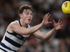 ‘100 por cento inocente’: estrela da AFL inocentada por acusação de estupro, pede investigação Tanner Bruhn disse aos fãs de Geelong que a próxima geração está tão sedenta de sucesso quanto a anterior.