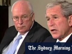 Ex-vice-presidente dos EUA Dick Cheney morre aos 84 anos Ex-vice-presidente dos EUA Dick Cheney morre aos 84 anos