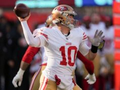 49ers Studs and Duds: Mac Jones, machucado e sangrando, mostra controle total na vitória sobre os Giants 49ers Studs and Duds: Mac Jones, machucado e sangrando, mostra controle total na vitória sobre os Giants