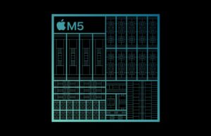 A Apple mostra o quão mais rápido o M5 executa LLMs locais em comparação com o M4 A coisa mais impressionante sobre o chip M5 não é encontrada dentro do MacBook Pro | Layout do chip M5 mostrado no gráfico da Apple