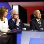 Larry Ellison, presidente e diretor de tecnologia da Oracle Corporation, está sentado no Salão Oval da Casa Branca enquanto o presidente Donald Trump assina uma ordem executiva, segunda-feira, 3 de fevereiro de 2025, em Washington. (Foto AP/Evan Vucci)