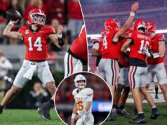 A Geórgia coloca as esperanças do CFP do Texas em risco graças aos cinco caça-tanques de Gunner Stockton e um chute lateral corajoso A Geórgia coloca as esperanças do CFP do Texas em risco graças aos cinco caça-tanques de Gunner Stockton e um chute lateral corajoso