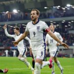 A Inglaterra se classifica para a Copa do Mundo FIFA de 2026 com recorde perfeito depois que Kane estrela contra a Albânia