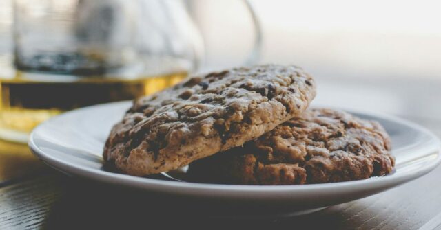 Você só terá que rejeitar cookies mais uma vez pelo resto da vida | Biscoitos do tipo preferido mostrados em um prato
