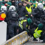 A agitação da Antifa se torna violenta na Alemanha, reforçando o rótulo de terror estrangeiro do administrador Trump