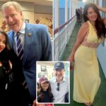 Roxanna Valenzuela, prefeita de South Tucson, AZ, e ex-prefeito de Nova York, Bill de Blasio.