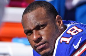 A casa do ex-astro da NFL Percy Harvin na Flórida pega fogo, capturada em vídeo Percy Harvin Getty 1