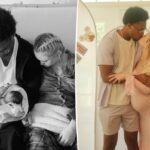 A chef do TikTok, Tini Younger, revela que uma de suas filhas gêmeas morreu após descolamento prematuro da placenta