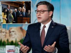 A disposição do Arctic Frost no projeto de lei de gastos para permitir que senadores espionados processem por US$ 500 mil será “provavelmente” revogada: Mike Johnson A disposição do Arctic Frost no projeto de lei de gastos para permitir que senadores espionados processem por US$ 500 mil será “provavelmente” revogada: Mike Johnson