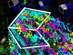 A empresa de segurança cibernética Deepwatch demite dezenas, citando medidas para “acelerar” o investimento em IA an illustration of data spilling out of a laptop screen surrounded by patterns of laptops and other devices on a darkened background