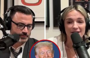 A esposa de Jimmy Kimmel, Molly McNearney, critica membros da família que votaram em Trump 110925_molly_mcnearney_jimmy_kimmel_kal