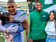 A esposa de Quinnen Williams reage após a troca surpresa dos Jets: ‘Altos e baixos’ logotipo de fantasia azarão