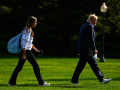 A estreia profissional de Kai Trump no golfe é tão boa quanto a presidência do vovô Kai Trump, neta do presidente Donald Trump, acerta o buraco 17 durante a primeira rodada do torneio de golfe Annika LPGA na quinta-feira, 13 de novembro de 2025, em Belleair, Flórida.